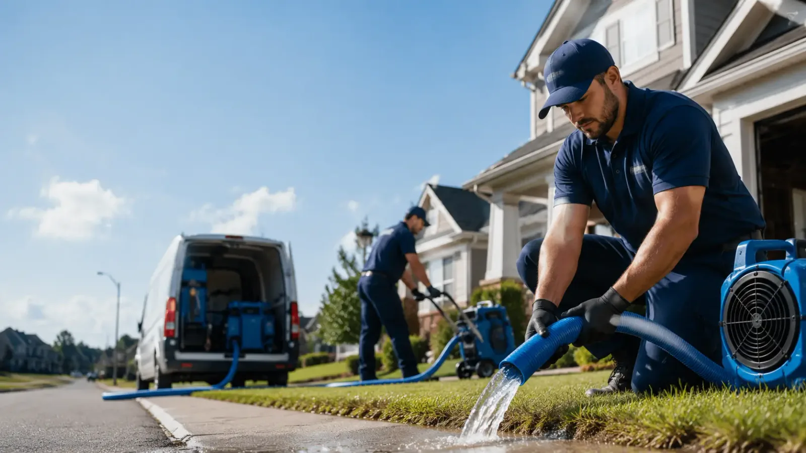 Flood Damage Restoration in Stockport, OH